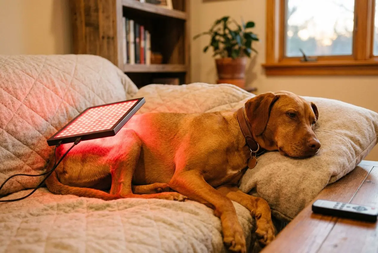 Luminothérapie pour animaux : bienfaits et appareils pour chien